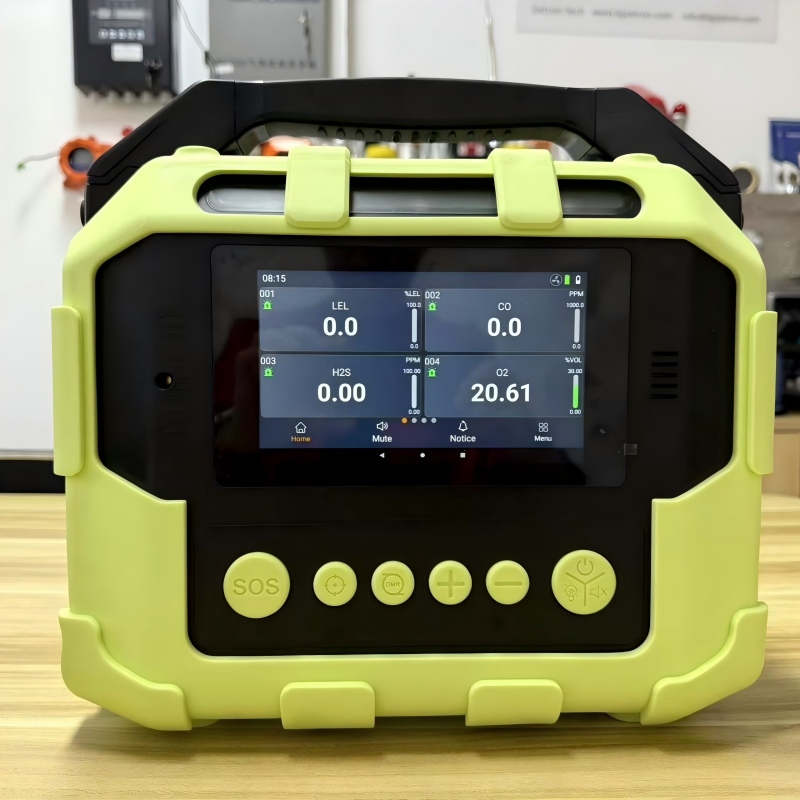 Miksi kädessä pidettävän palavan kaasun ilmaisimen lukema hyppää jatkuvasti?