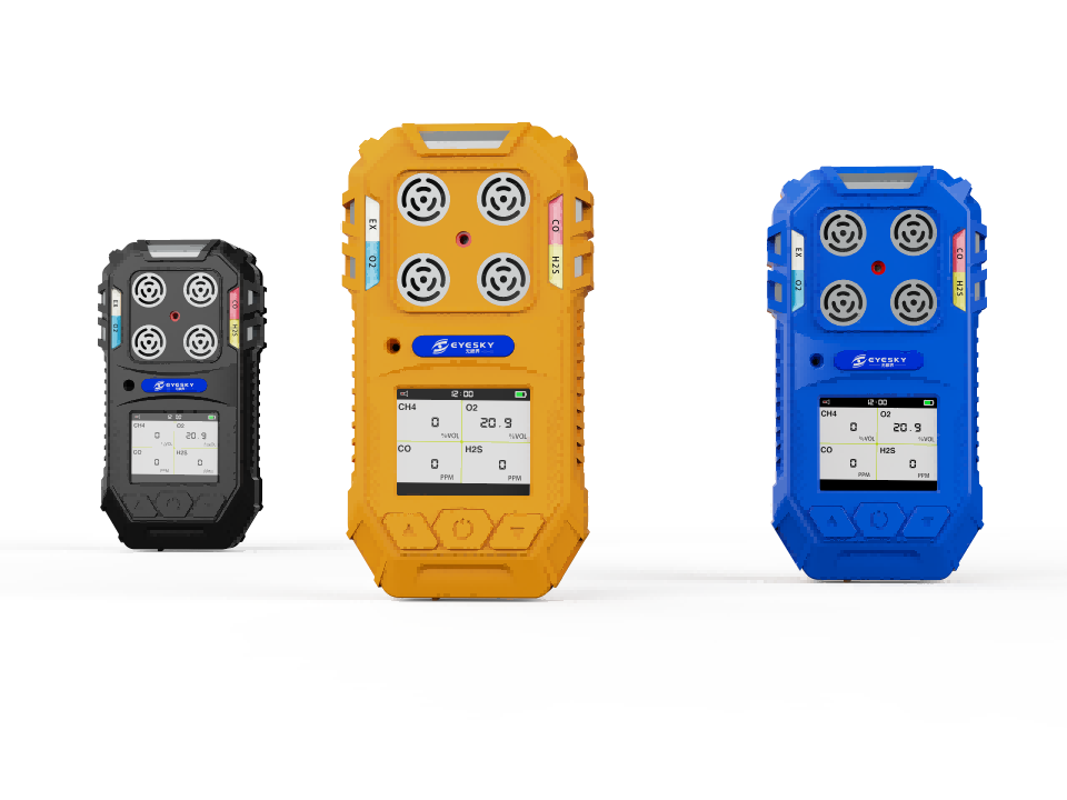 MS104K Kannettava 4-in-1 kaasuilmaisin