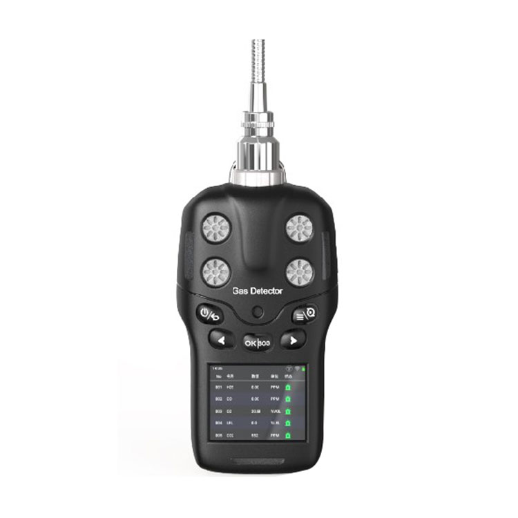 Kannettava 4-in-1-kaasuilmaisin