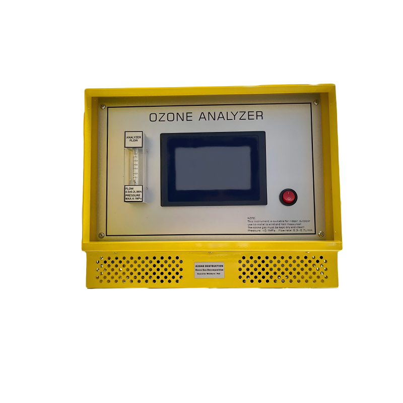 Seinälle asennettu otsonianalysaattori